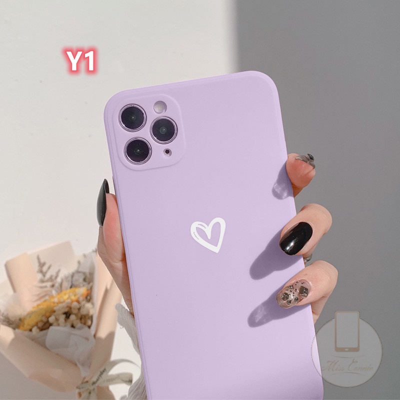 Soft iPhone Case iPhone 7 8 6 6s Plus 11 12 Pro Max X XR XS Max SE 2020 Love Heart Soft Straight Cube Soft Tpu Case