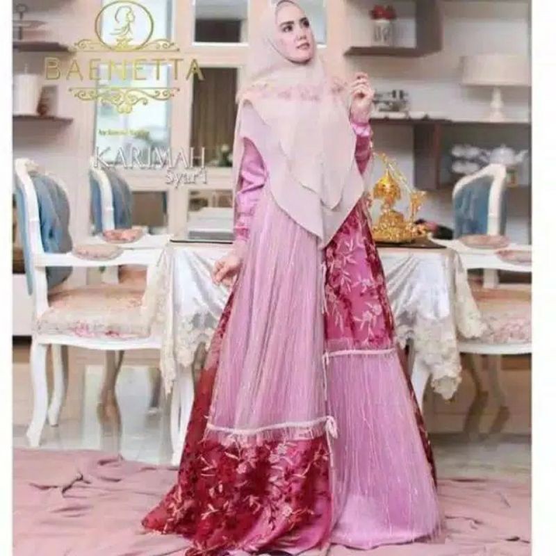 Karimah Syari By Baenetta Ready Siap Kirim