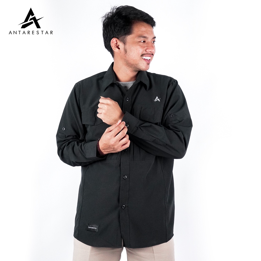 ANTARESTAR Official -  Kemeja Zeta Kemaja Lapangan Kemeja Lengan Panjang Kemeja Outdoor
