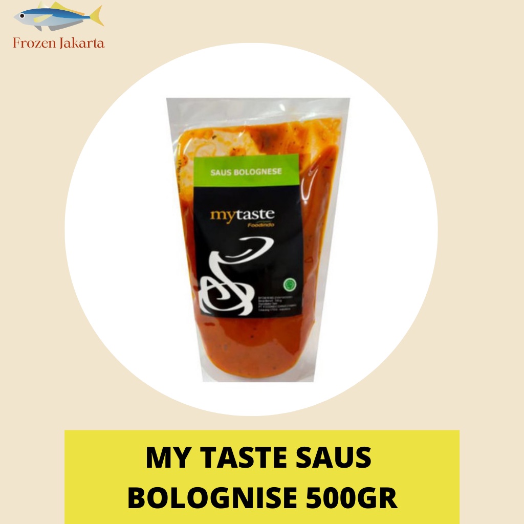 

MY TASTE - Bolognese Sauce / Saus Bolognaise 500gr saus spaghetti FROZEN JAKARTA CABANG TANGERANG