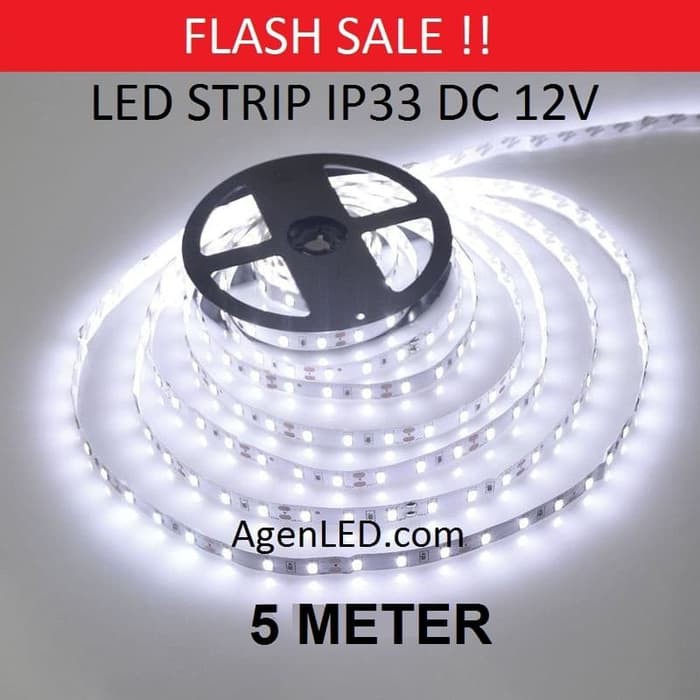 2019 Lampu Led Strip 3528 Smd 2835 Ip33 Ip 33 White Indoor Ledstrip Putih Indonesia