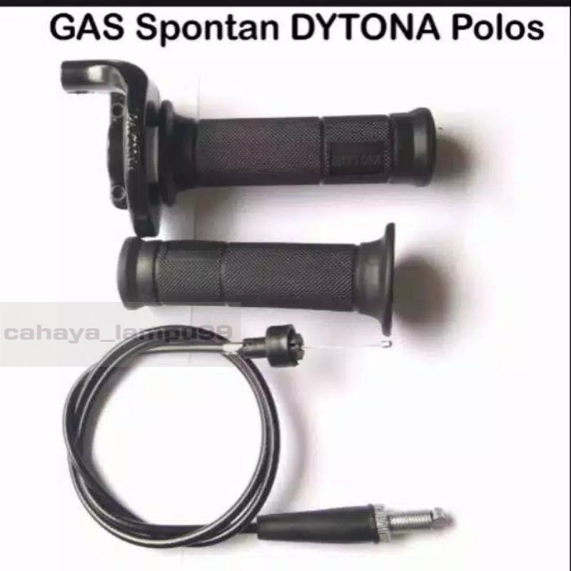 Gas spontan daytona polos  motor - gas rem daytona - gas kontan daytona universal