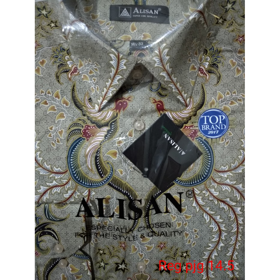 Batik Alisan lengan panjang