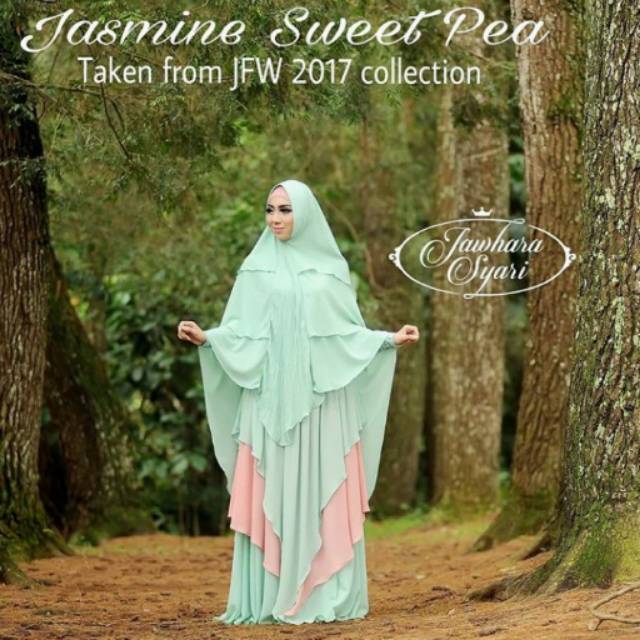 Gamis Jawhara Syari (Jasmine Pea)