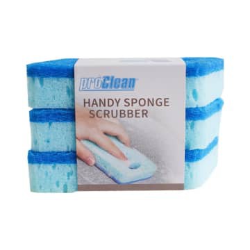 ACE Proclean HANDY SPONGE SCRUBBERS Set 3 Pcs