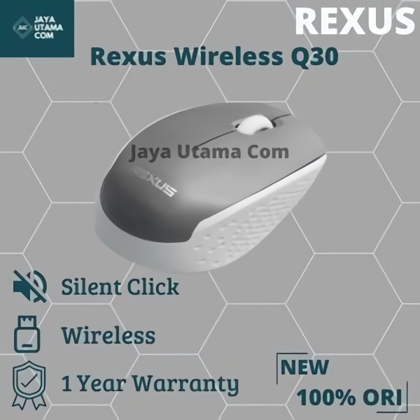 Rexus Mouse Wireless Office Q30 Silent Click Original