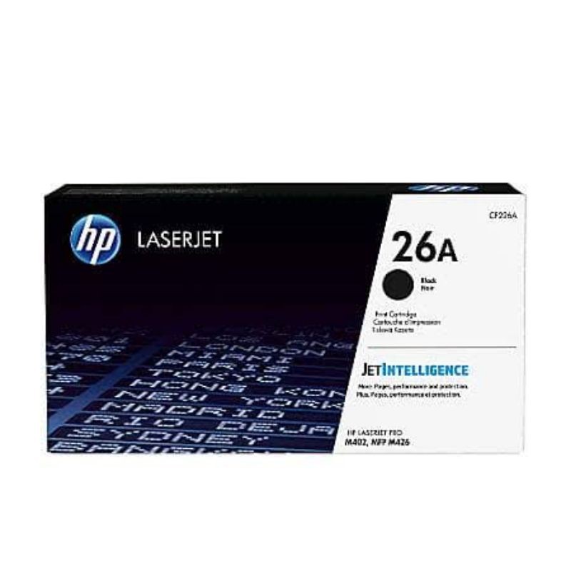 toner hp 26a black (C5F93A) original for LaserJet Pro MFP M426fdw, MFP M426fdn