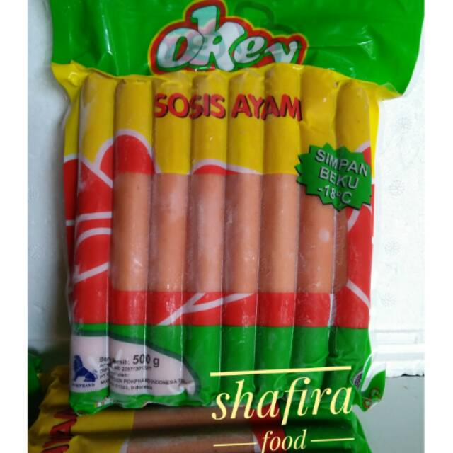 

Sosis Ayam Okey isi 15pc