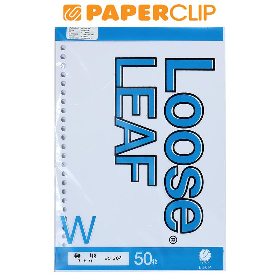 

LOOSE LEAF B5 TOYO L-50 POLOS