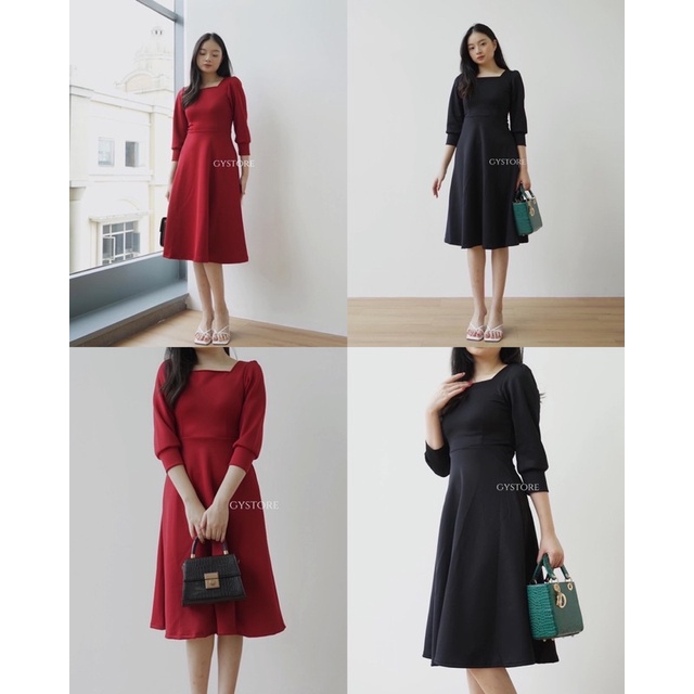 Mitha Midi Dress | Casual Dress Polos | Dress Korea