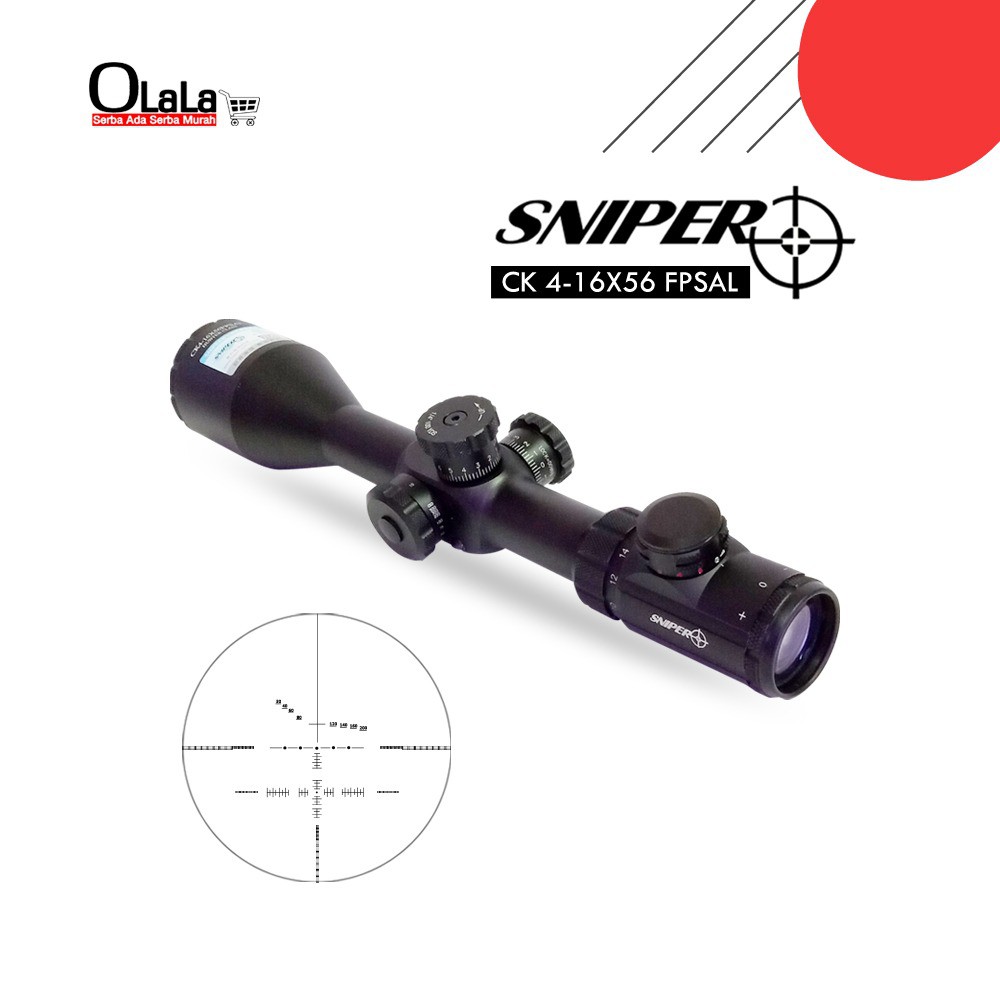 Teleskop Sniper CK 4-16X56 FPSAL