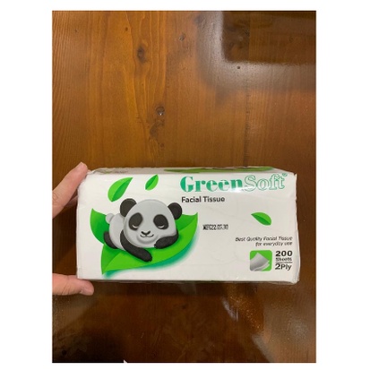 [MH] Tisu Tissue Kering Green Soft 200 Sheet