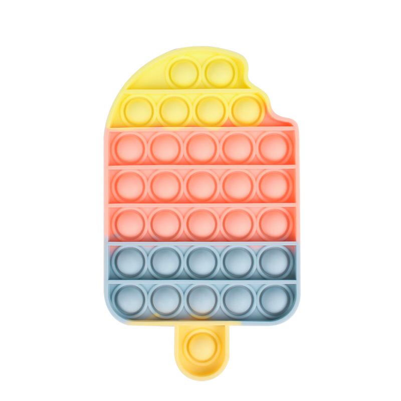 Edufuntoys - PUSH BUBBLE fidged/ pop it rainbow gobang/ pop it pelangi/ pop it among us/ bubble toys/ popit-pastel popcycle