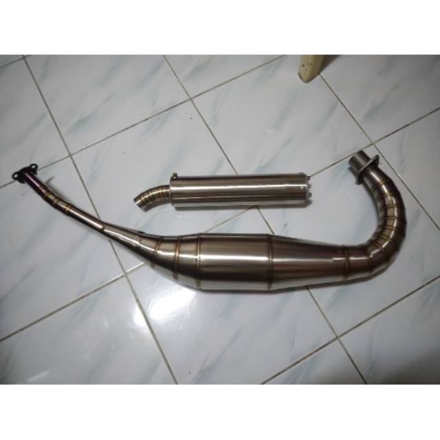 Satria 2t stainless repsol