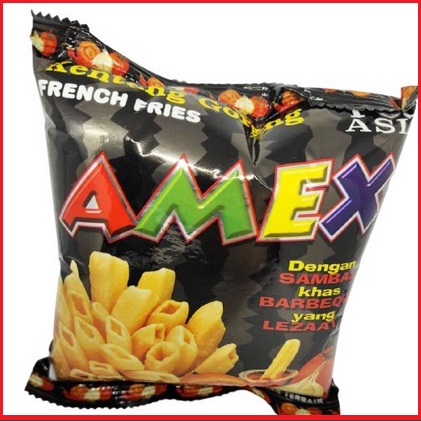 Snack Amex | Frenchfries dengan sambal Khas Barbeque yang lezat 1 Ball