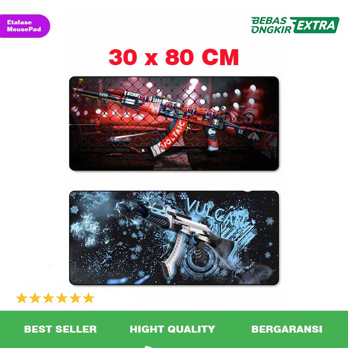 Mouse Pad Gaming Mousepad ukuran XL Desk Mat 300 x 800 mm