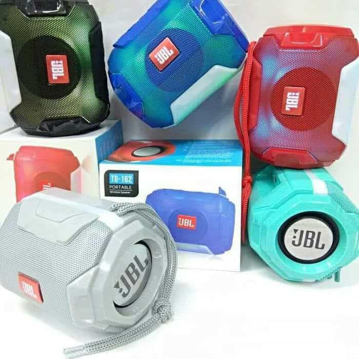 [EXTRA BASS] SPEAKER JBL TG-162 BLUETOOTH WIRELESS PORTABLE LED / SPEAKER PORTABLE EXTRA BASS