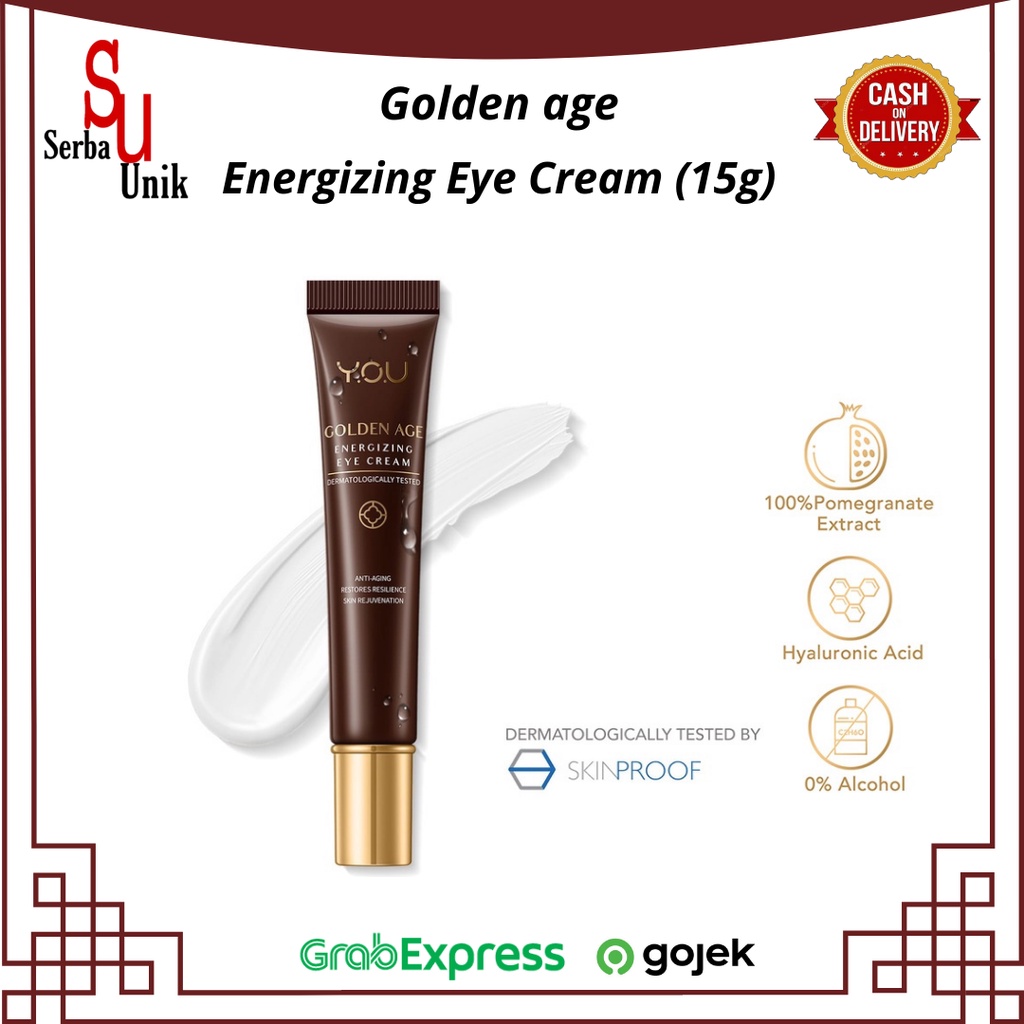 Kosmetik You Golden Age Energizing Eye Cream / Krim Mata 15g