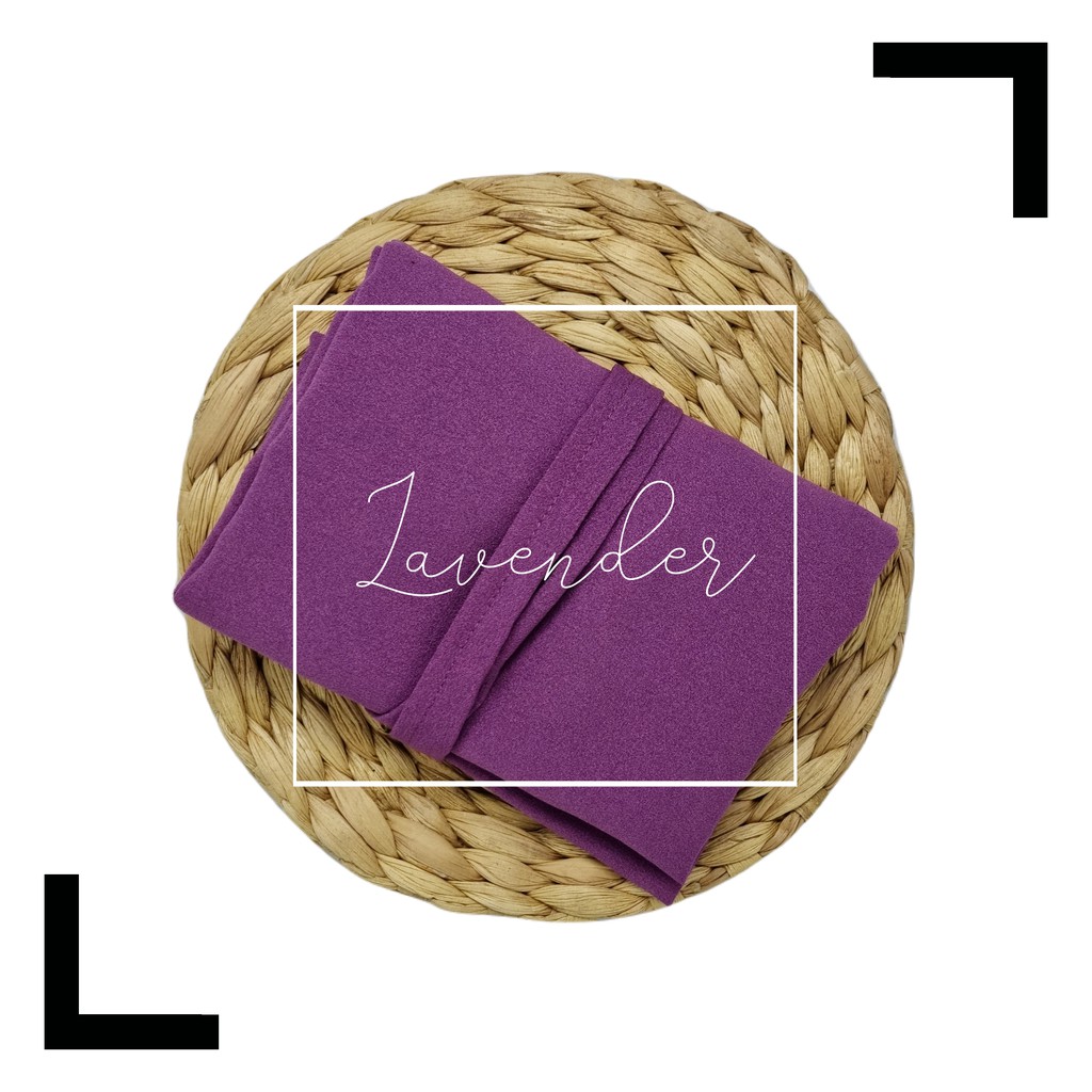 Hijab Instant Bergo Maryam Diamond Stretch-Lavender