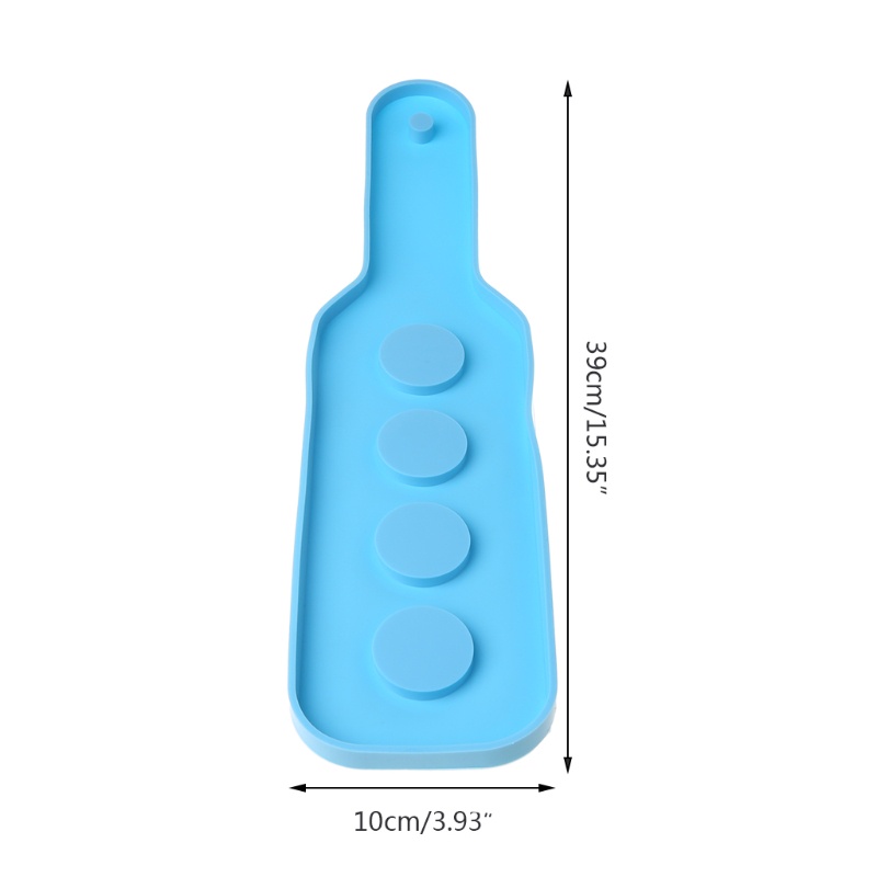 SIY  Four-holes Wine Glass Holder Rack Epoxy Resin Mold Silicone Mould DIY Craft Tool