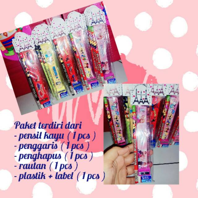 

Harga murah (1A) / stationary set / paket alat tulis / hadiah lomba / ATK set