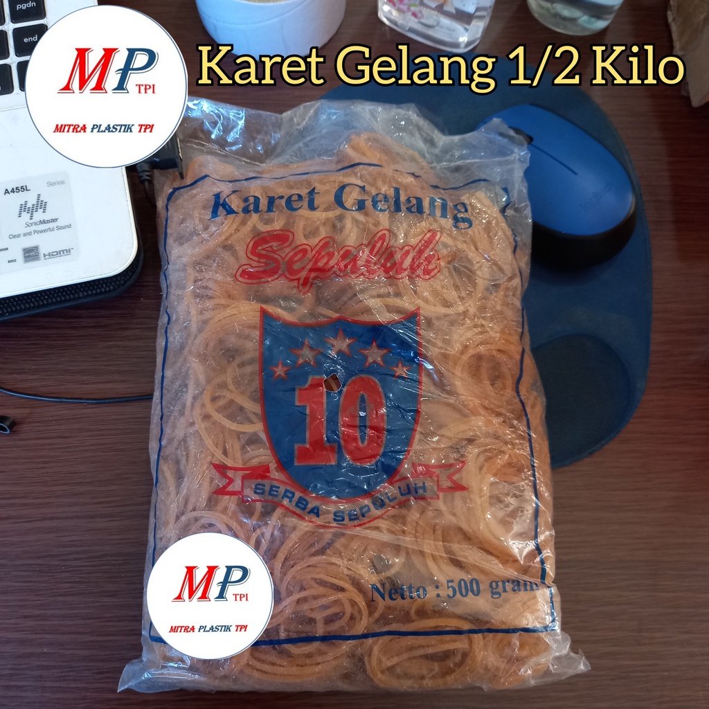 Karet Gelang 1/2Kilo / Karet Murah 1/2Kg