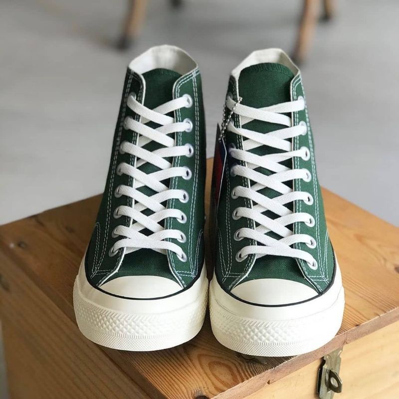 Sepatu Ventela 70s High Green Original