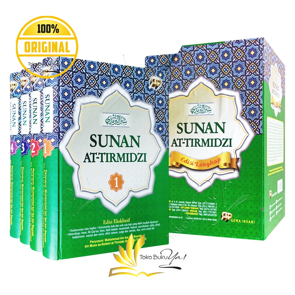 Sunan Tirmidzi Lengkap Plus Box - Gema Insani