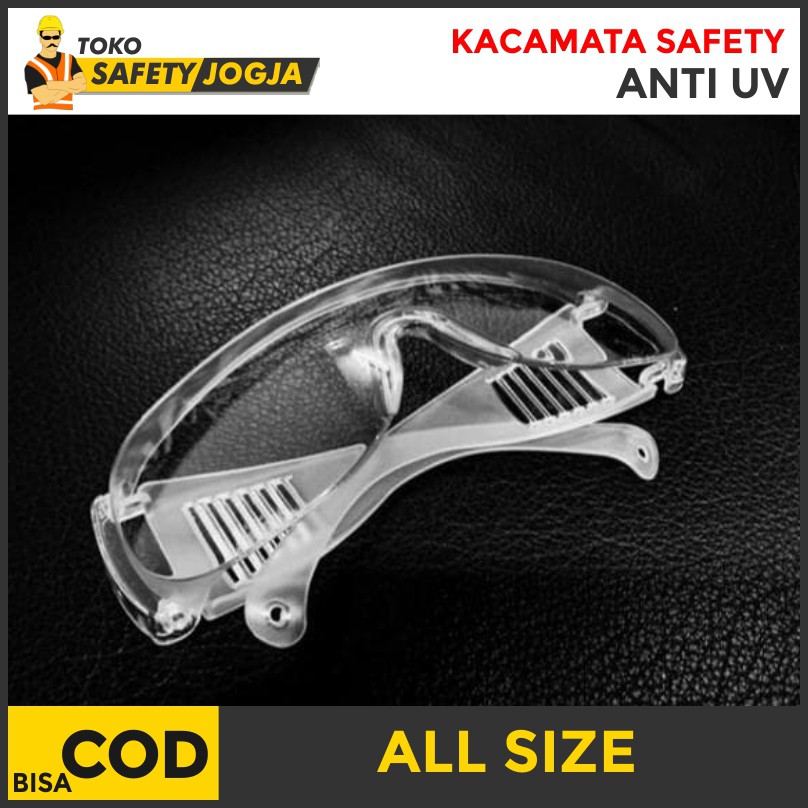 KACAMATA SAFETY GOGGLE APD K3 ATRIBUT MEDIS