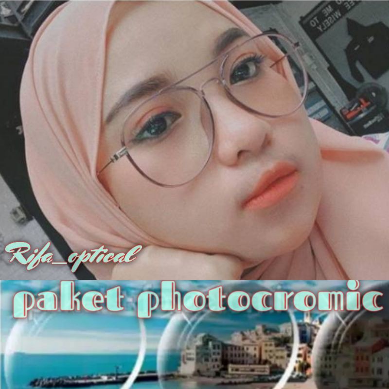 paket hemat(2191)kacamata+ lensa photocromic normal/kacamata+lensa photocromic minus/kacamata wanita