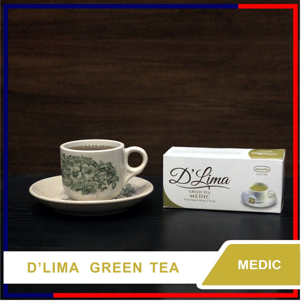 

Teh Celup Medic / Teh Hijau Celup / 25x 2 Gram | Dlima