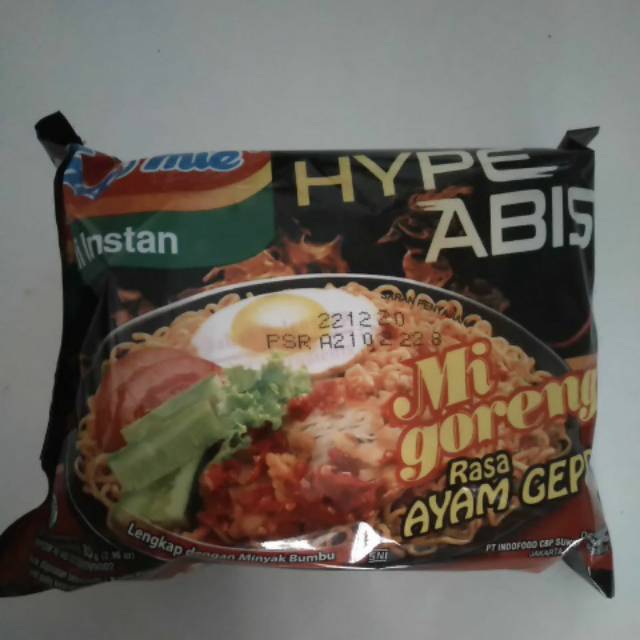 

Mie Indomie goreng ayam geprek