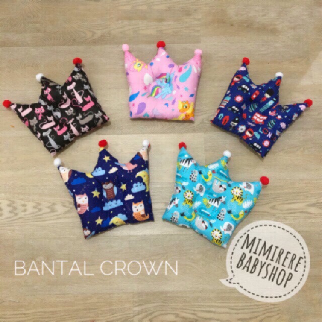 Bantal Peang Crown / Bantal Crown Anti Peyang / Bantal Peang Mahkota / Bantal Mahkota