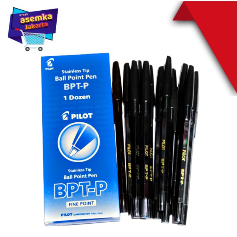 Ballpoint Bolpen Pulpen Pilot BPT-P Pulpen Pilot lusinan