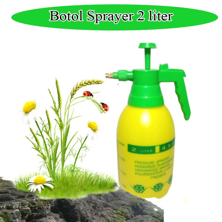 Sprayer Botol Pompa 2Liter Semprotan Tanaman Alat Semprotan Air Hewan Ternak Burung Penyiram Tanaman