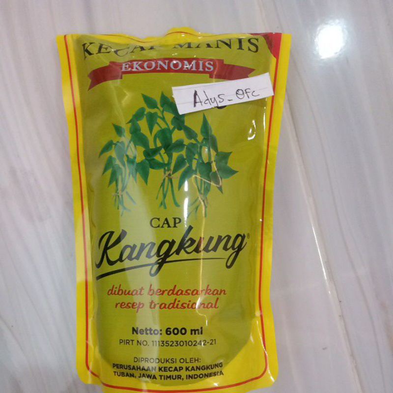 

(Adys_Bjn) KECAP Manis CAP KANGKUNG ekonomis. 600ml