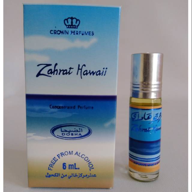 Parfum Minyak Wangi Dobha Aroma Zahrat Hawai 6ml Original