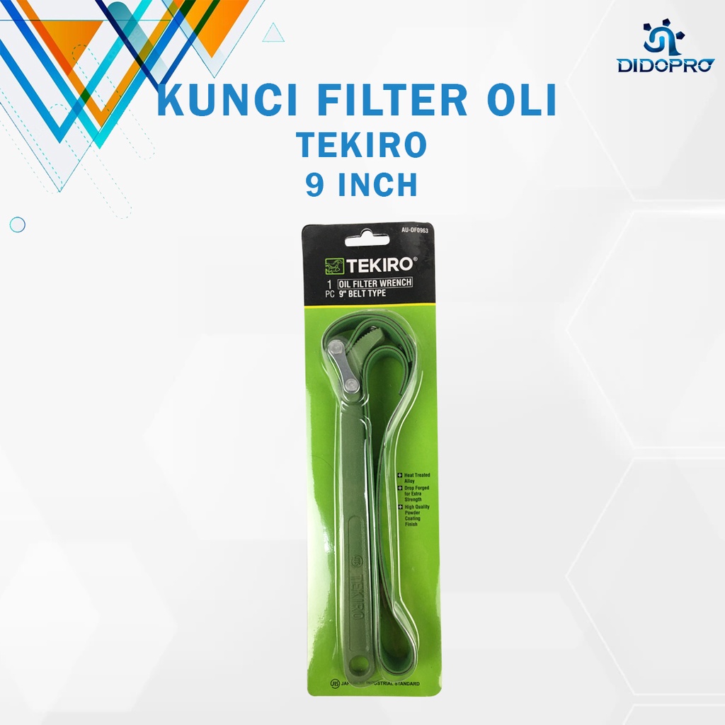 Alat Pelepas Filter Oli Mobil Kunci Pembuka Filter Oli MODEL SABUK BELT TYPE 9 INCH TEKIRO ASLI