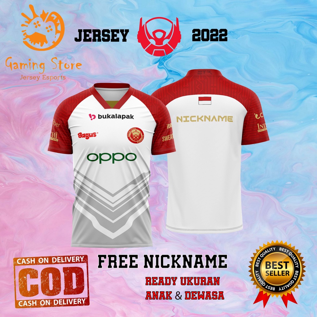 Jersey Kaos Baju BTR TERBARU 2022