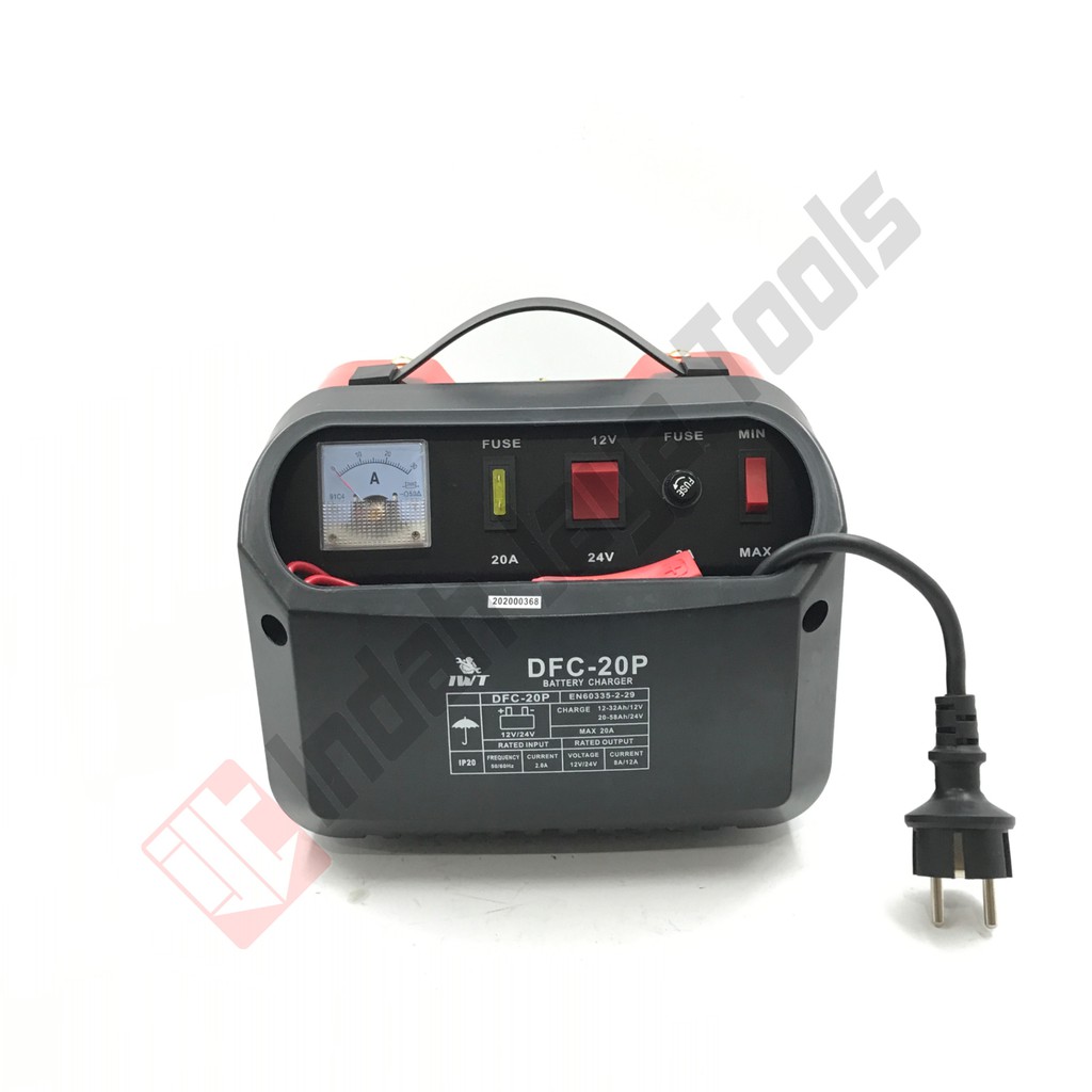 IWT DFC-20P Battery Charger 20A - Charger Cas Aki Kering Basah 20 A