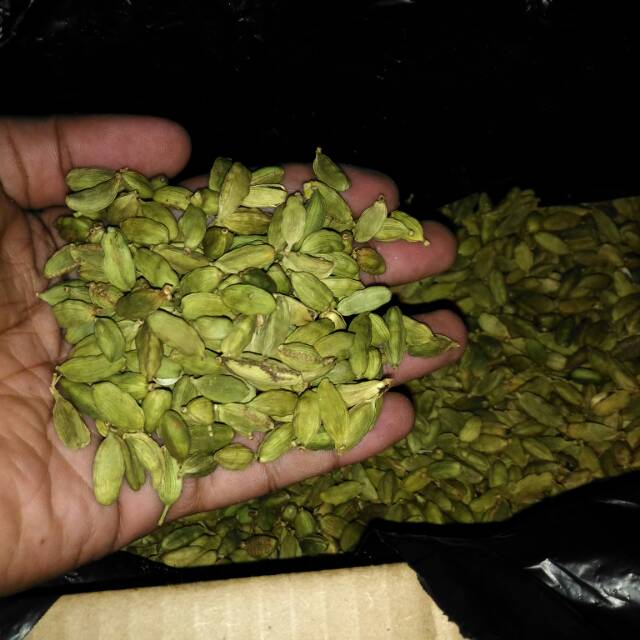  Kapulaga  Hijau 1kg Merek Cardex 1000gr Green Cardamon 