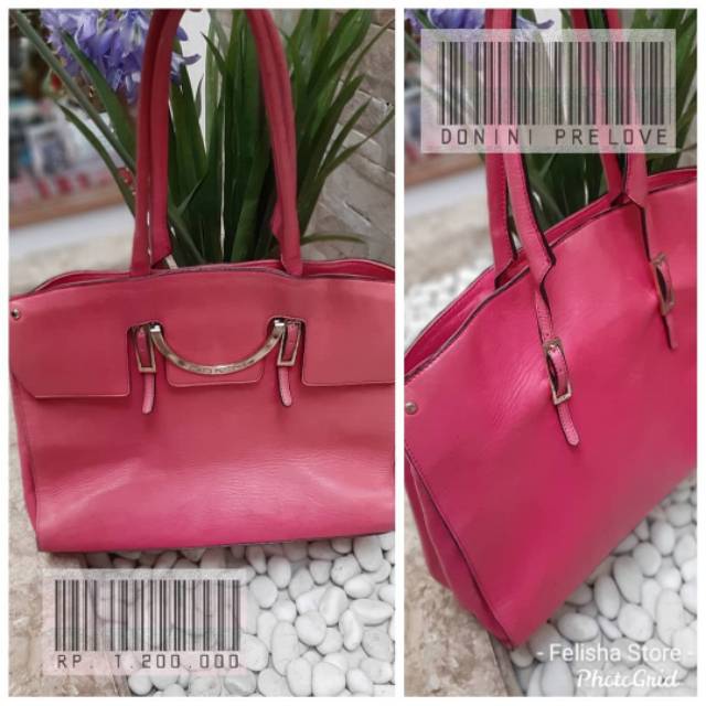 Donini Preloved Pink Hand Bag