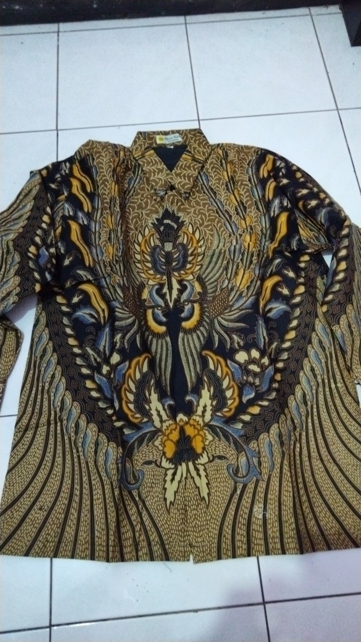 Batik Jayanegara Full Furing Lengan Panjang Katun Halus Sragenan Ori Solo