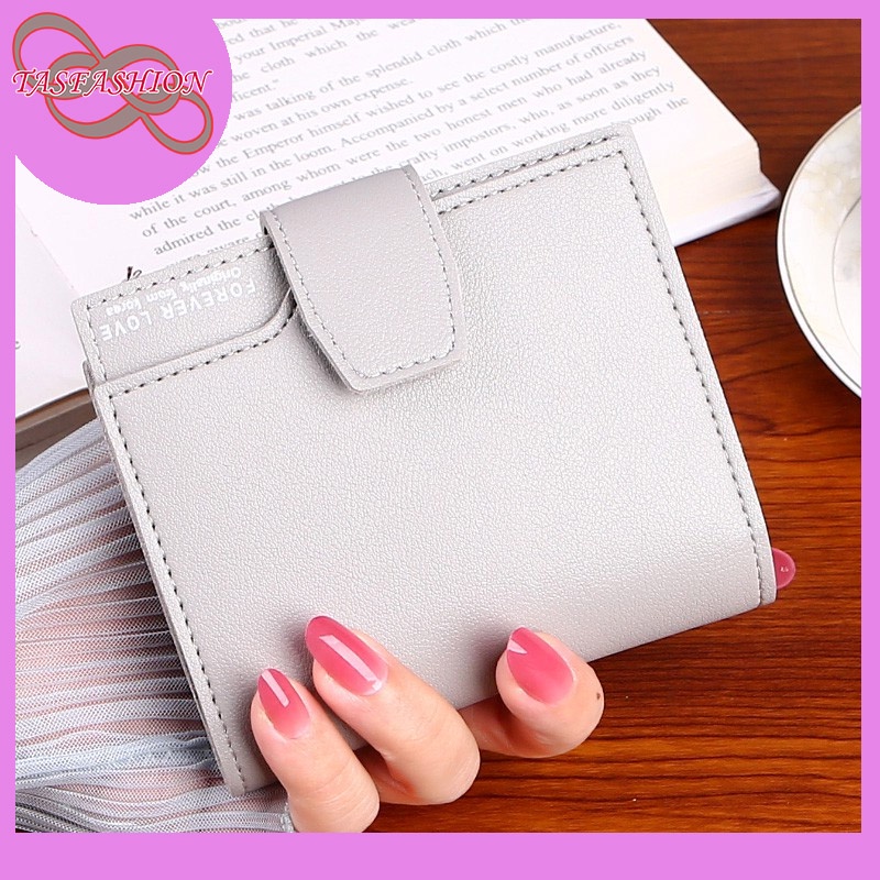 ⚘FASHION88⚘D26-1 Dompet Lipat PENDEK Wanita Trendy Murah/dompet wanita mini murah real pic-5