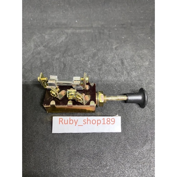 Saklar Lampu Switch Saklar Lampu Mobil Universal 2x Tarik