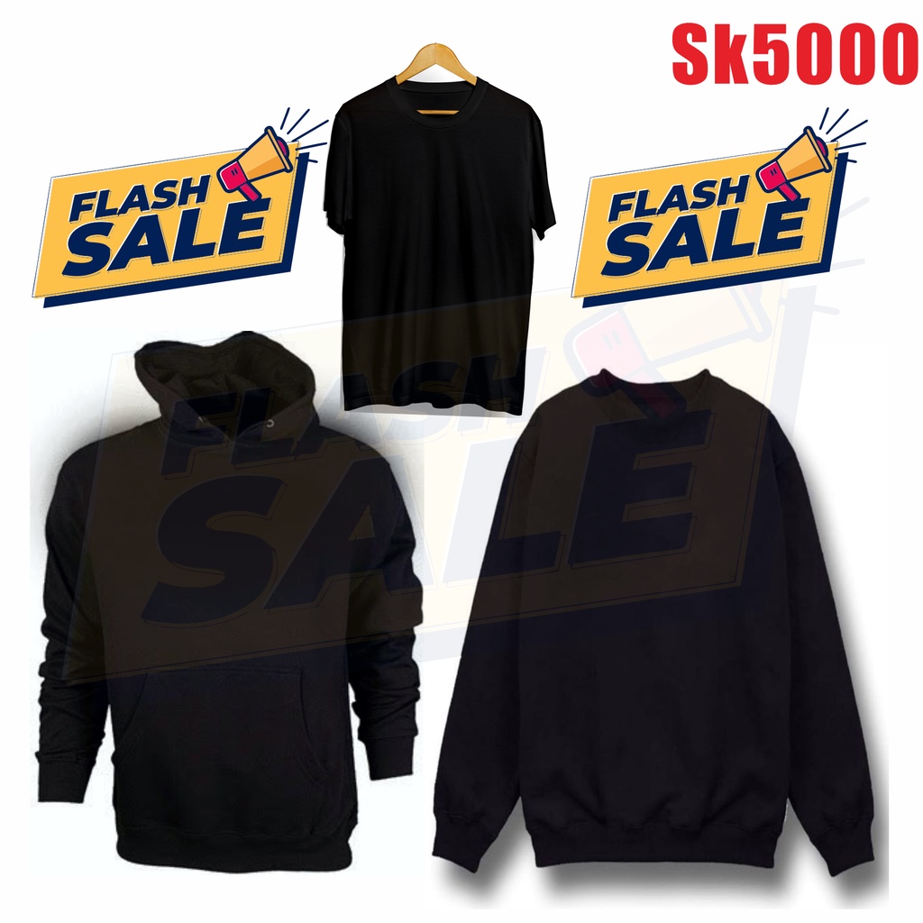 MURAH!!! KAOS FLASH SALE SABLONKITE SK5000 UNISEX