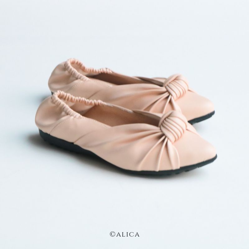 Alica Chungky Heels Flat Shoes-1