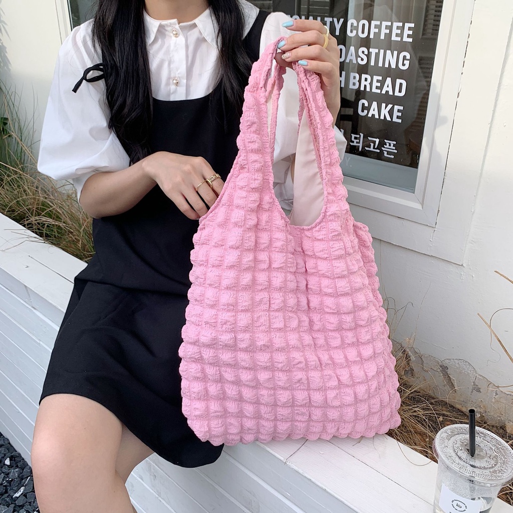 YaRa - PUFFY FOAM  TOTE BAG HANDBAG - TAS KOREA BEST SELLER