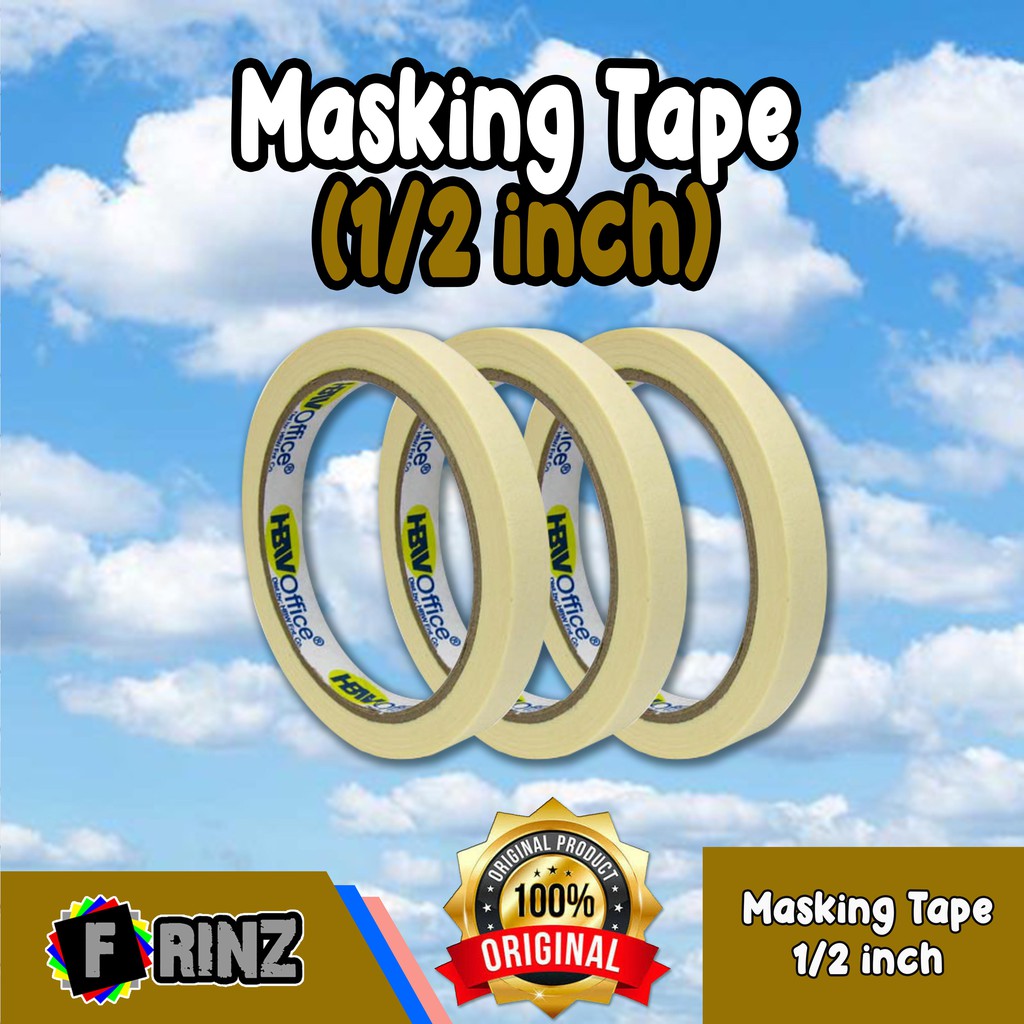 

ATK ~ Lakban Masking Tape 1/2 Inch