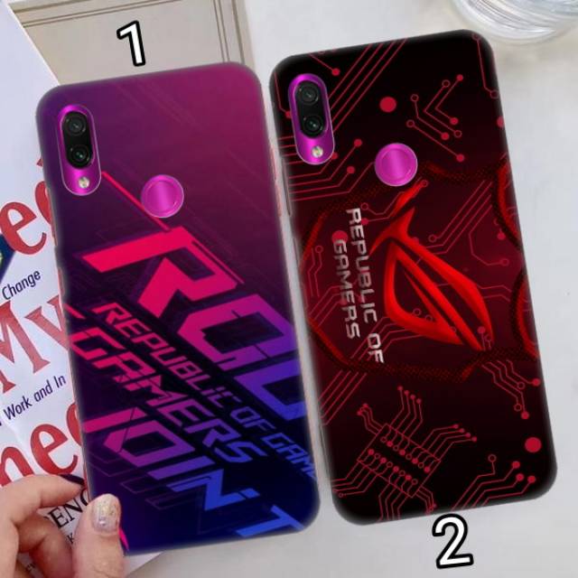 Hard case 3D fullprint ROG asus zenfone max pro m1 m2 3 max live 1 2